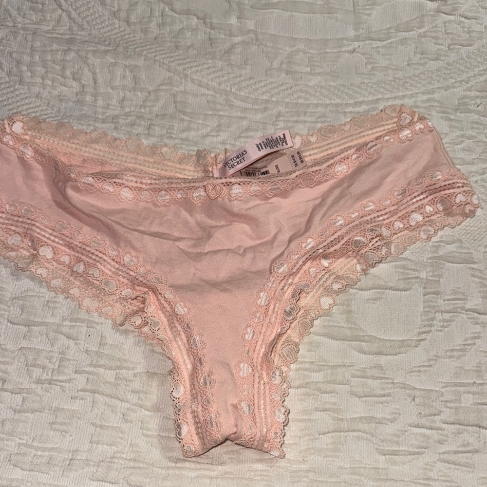 Victoria's Secret Pink Lace Trim Panties